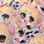 Hero VS Villain Sticker