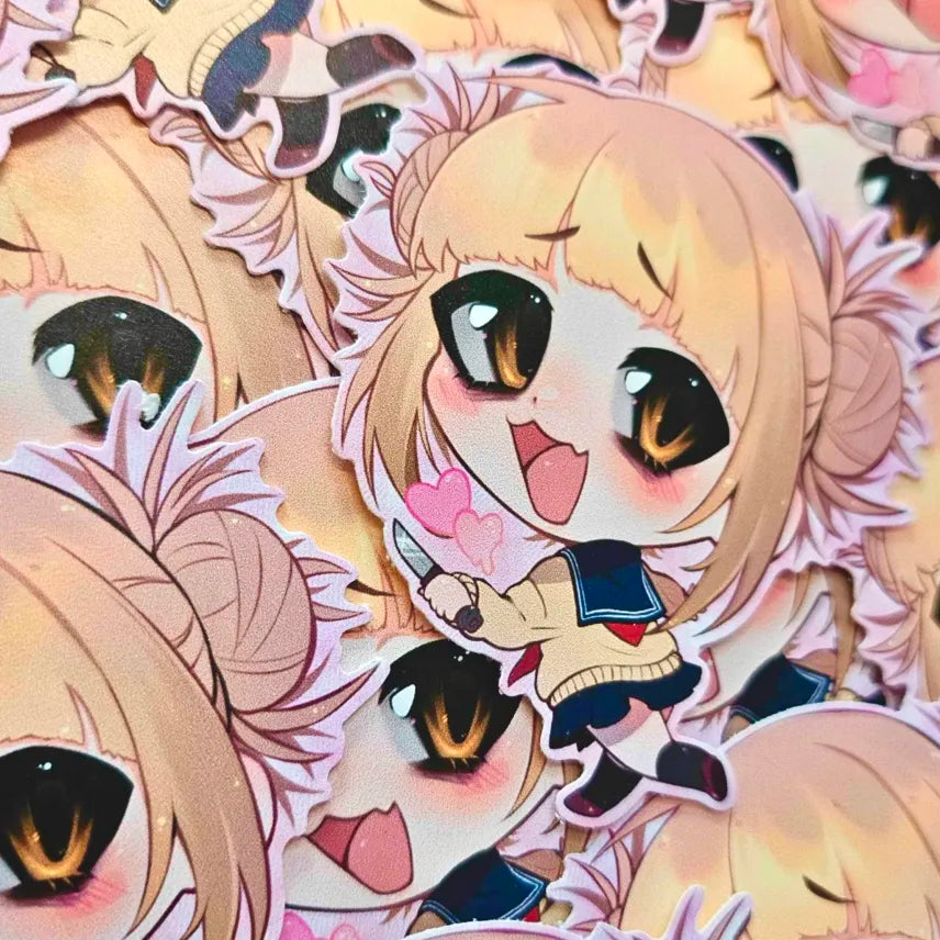 Hero VS Villain Sticker