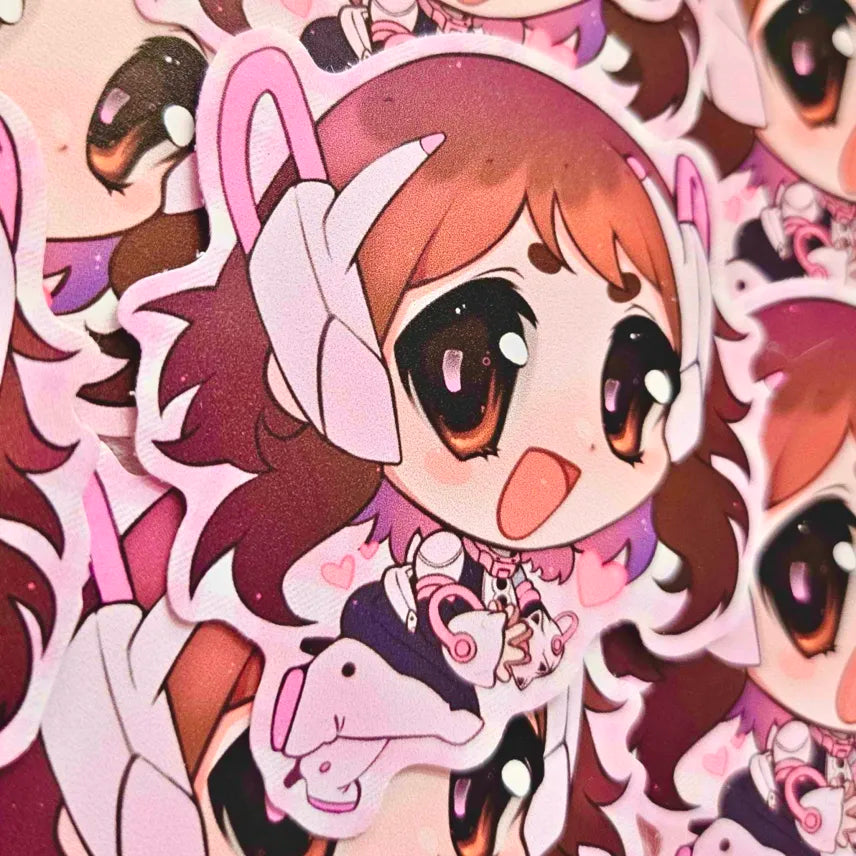 Hero VS Villain Sticker