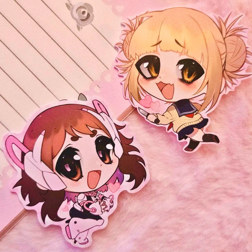 Hero VS Villain Sticker