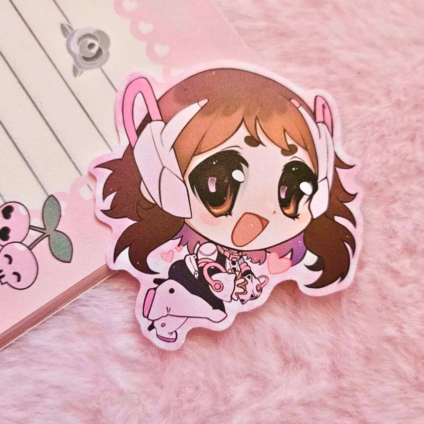 Hero VS Villain Sticker